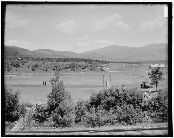 Mount Pleasant golf links from tee no. 1, between 1890 and 1901. Creator: Unknown.