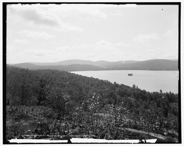 The Fourth Lake, Fulton Chain, Adirondack Mountains, c1904. Creator: Unknown.