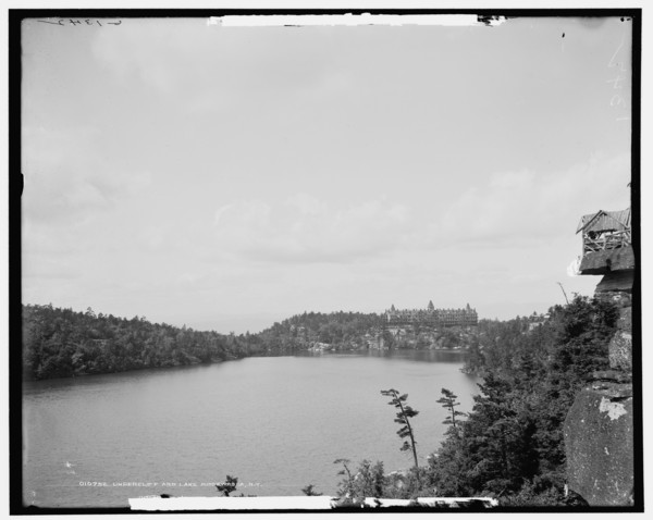 Undercliff and Lake Minnewaska, N.Y., c1904. Creator: Unknown.