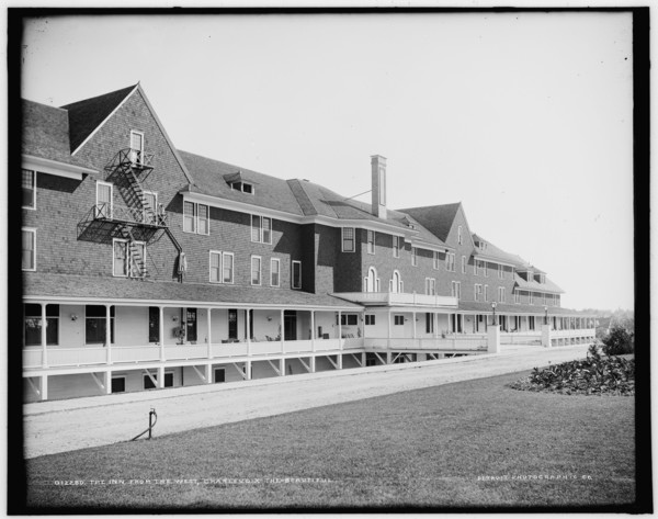 The Inn, from the west, Charlevoix-the-Beautiful, between 1890 and 1900. Creator: Unknown.