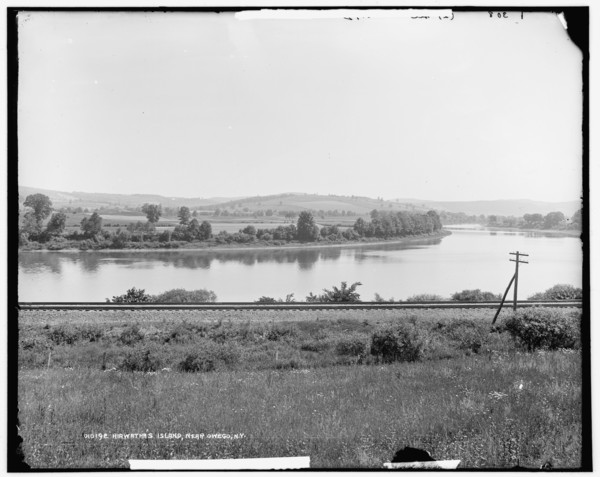 Hiawatha's Island near Owego, N.Y., c1900. Creator: Unknown.