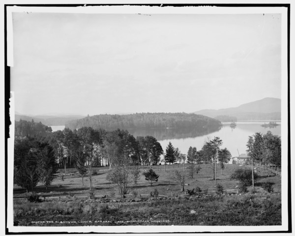 The Algonquin, Lower Saranac Lake, Adirondack Mountains, c1904. Creator: Unknown.