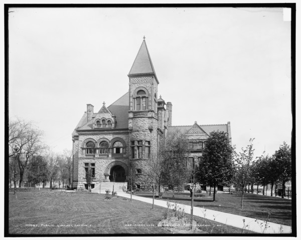 Public library, Dayton, Ohio, c1904. Creator: Unknown.