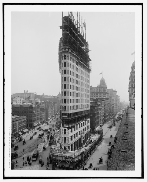 Flatiron Building, New York, N.Y., c1902. Creator: Unknown.