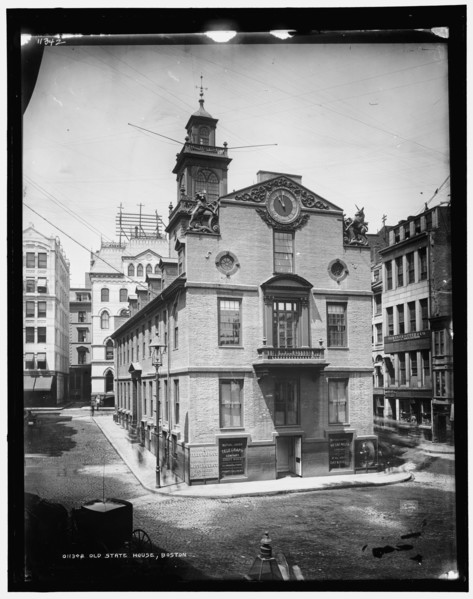 Old State House, Boston, between 1890 and 1899. Creator: Unknown.