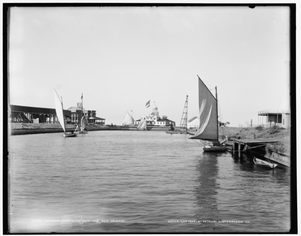 Southern Yacht Club, West End, New Orleans, c1900. Creator: Unknown.