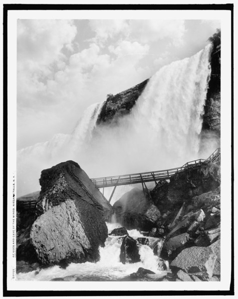 Rock of Ages and Cave of the Winds, Niagara Falls, N.Y., c1908. Creator: Unknown.