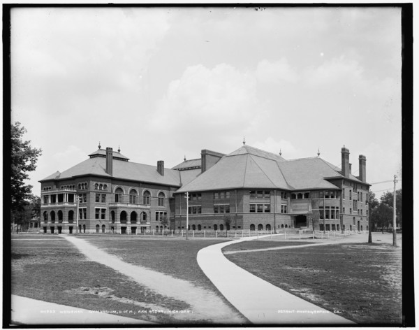 Waterman Gymnasium, U. of M., Ann Arbor, Michigan, between 1890 and 1901. Creator: Unknown.