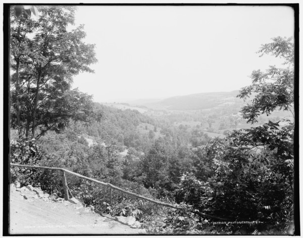 Moshier Knob, Marshall Creek, Pa., between 1890 and 1901. Creator: Unknown.