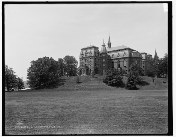 East end of main building, Wellesley, c1900. Creator: Unknown.