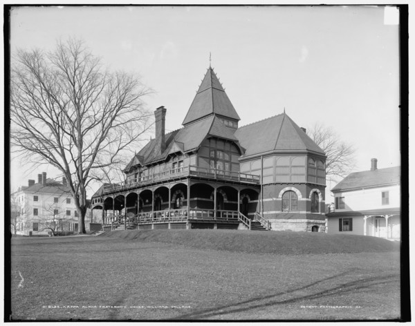 Kappa Alpha fraternity house, Williams College, Mass., between 1900 and 1906. Creator: Unknown.