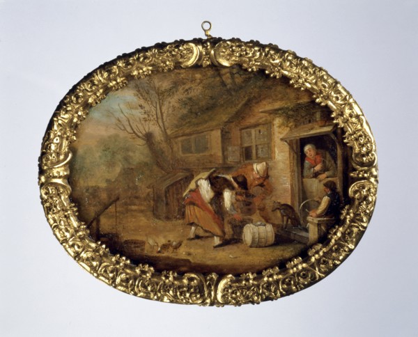 The Street Seller, c.1690-c.1710. Creator: Cornelis Dusart.