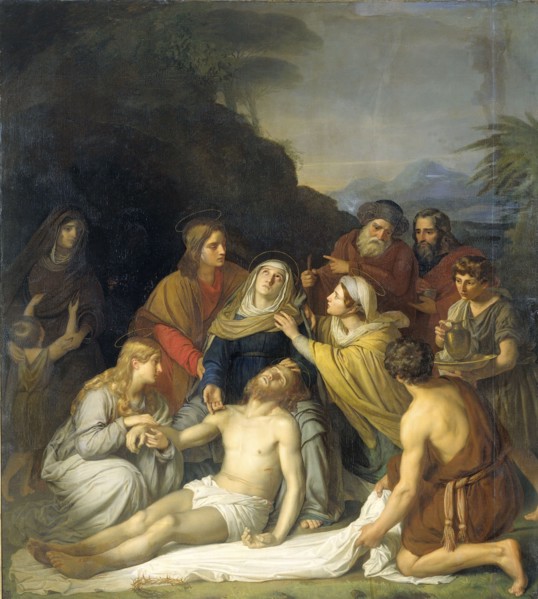 The Entombment, 1830. Creator: Cornelis Kruseman.
