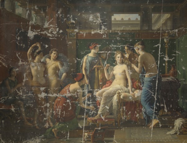 The Toilet of Psyche, 1823. Creator: Joseph Paelinck.