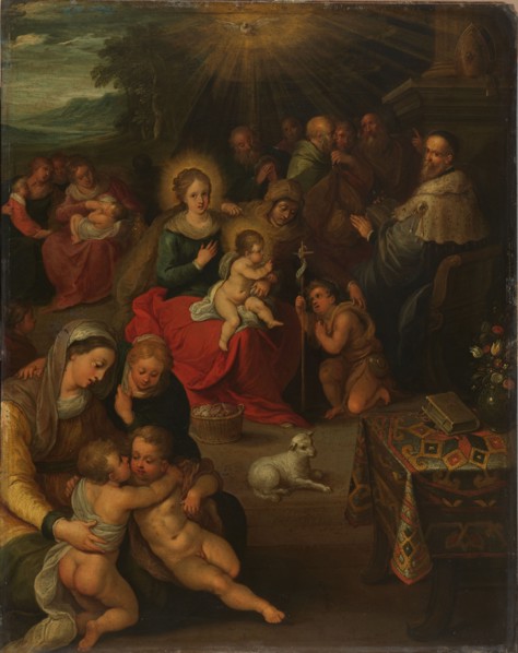 The Holy Kinship, 1616. Creator: Frans Francken II.
