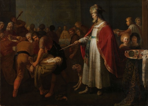 The Parable of the Unworthy Wedding Guest, 1630-1651. Creator: Jacob Adriaensz. Backer.