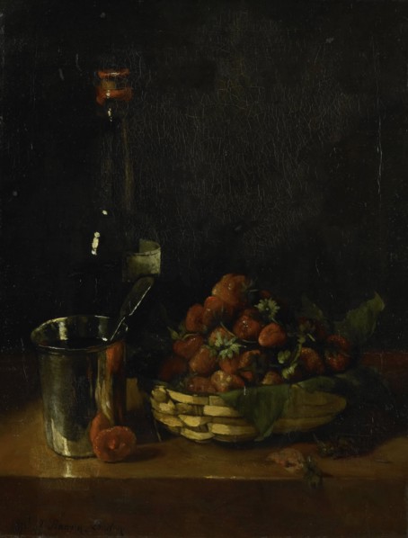 Still life, 1871. Creator: Francois Bonvin.
