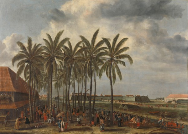 The Castle of Batavia, c.1662. Creator: Andries Beeckman.