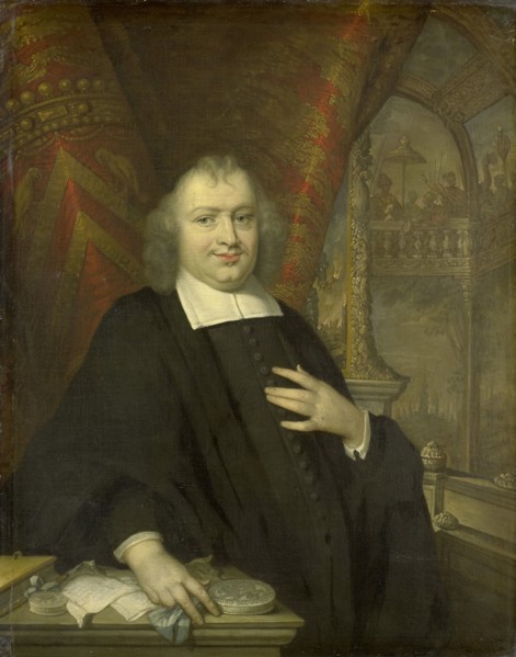 Portrait of Gaspar Fagel, Grand Pensionary of Holland after 1672, 1672-1700. Creator: Johannes Vollevens (I) (copy after).