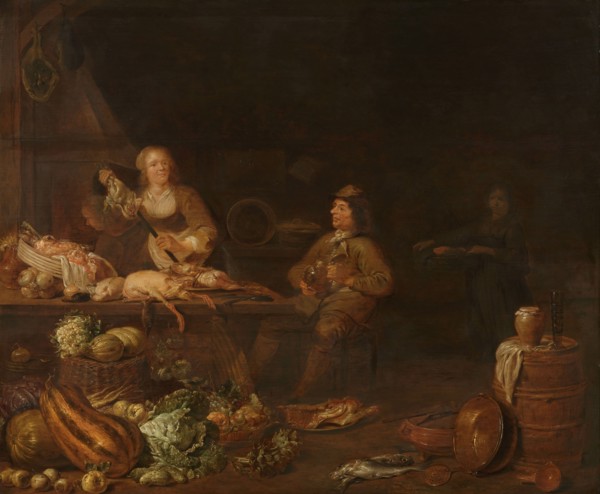 Kitchen Interior, 1645. Creator: Jan Olis.
