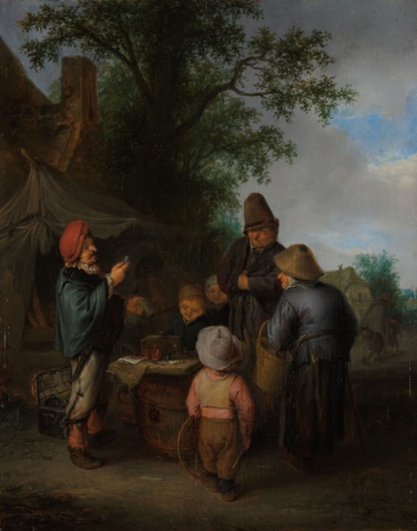The Quacksalver, 1648. Creator: Adriaen van Ostade.