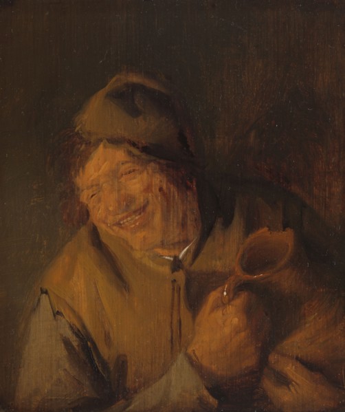The Merry Peasant, c.1646. Creator: Adriaen van Ostade.