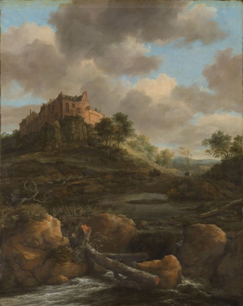Bentheim Castle, 1650-1682. Creator: Jacob van Ruisdael.