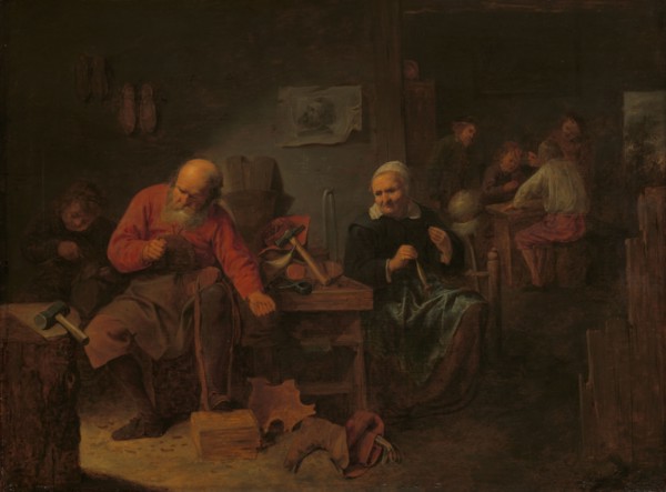Interior of a Cobbler's Shop, c.1650. Creator: David Ryckaert III.