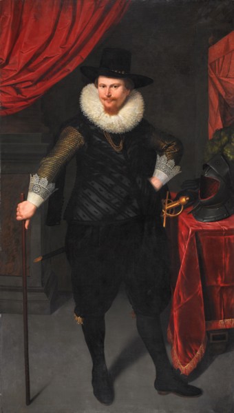 Portrait of Laurens Reael, c.1620. Creator: Cornelis Pietersz. van der Voort.