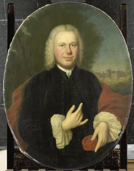 Diederik van Bleyswijk (1711-63), Baron of Eethen and Meeuwen, Lord of Babiloniënbroek..., 1761. Creator: Conrad Kuster.