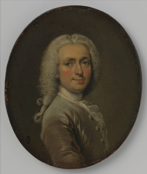 Self-Portrait, 1715-1730. Creator: Cornelis Troost.