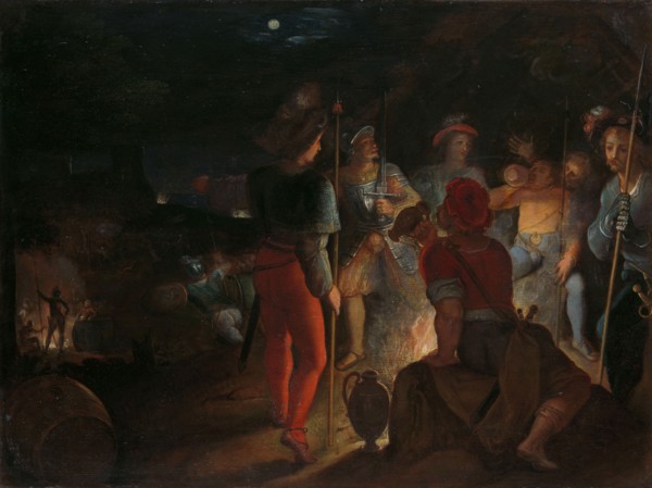 The Batavians Besiege the Roman Army Regiments at Vetera, 1600-1613. Creator: Otto Van Veen.