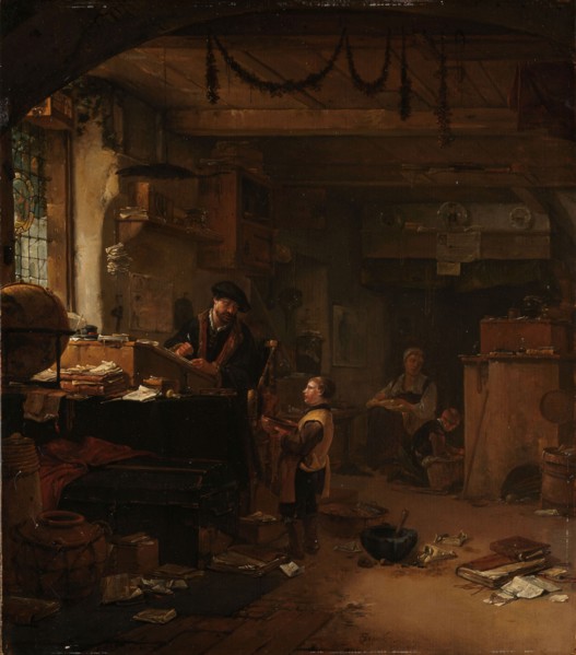 The Alchemist, 1640-1677. Creator: Thomas Wijck.