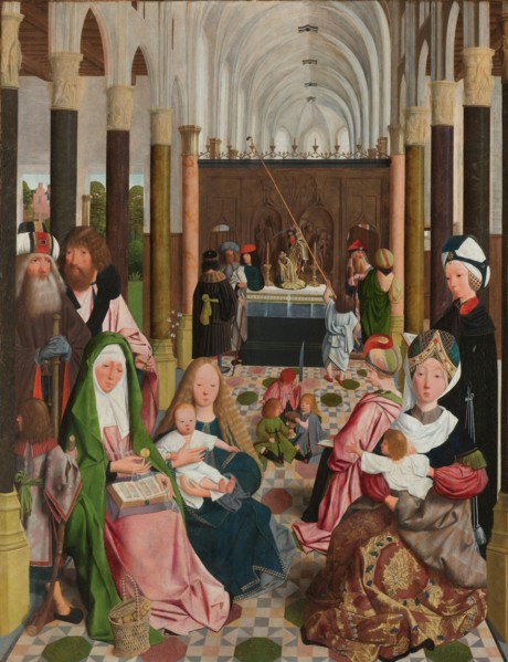 The Holy Kinship, c.1495. Creator: Geertgen tot Sint Jans.