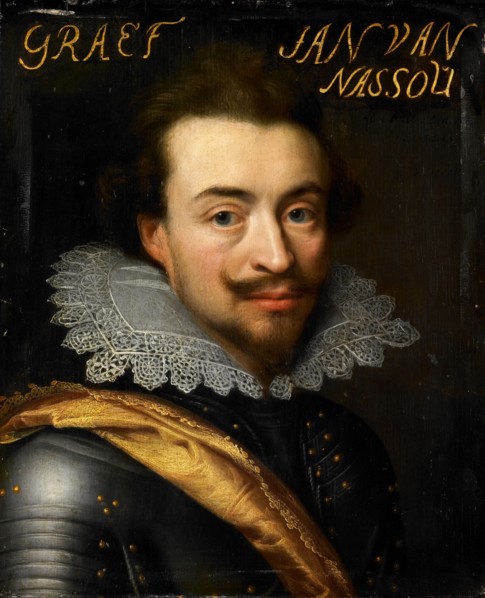 Portrait of Jan the Younger (1583-1638), Count of Nassau-Siegen, c.1614-c.1633. Creator: Workshop of Jan Antonisz van Ravesteyn.