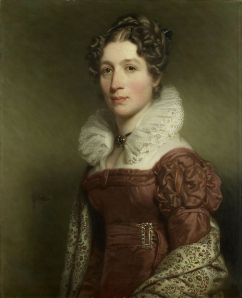 Jacoba Vetter (1796-1830), Wife of Pieter Meijer Warnars, Amsterdam Bookseller, c.1821-c.1825. Creator: Charles Howard Hodges.