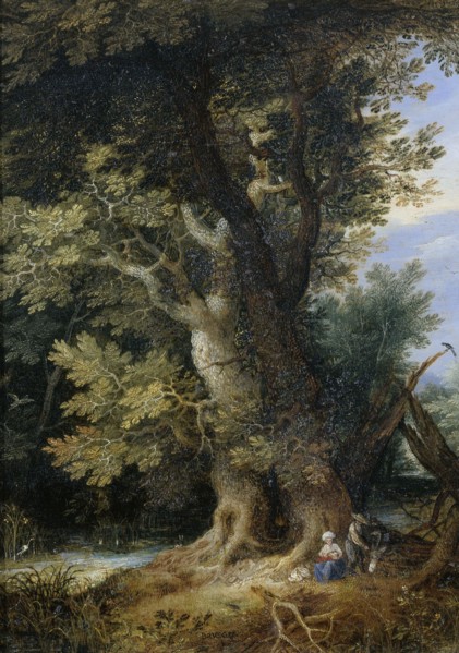 Rest on the Flight into Egypt, 1600-1699. Creator: Unknown.