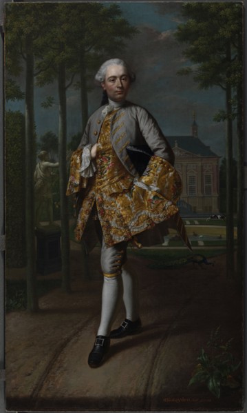 Portrait of Gerard Cornelis van Riebeeck, 1755. Creator: Mattheus Verheyden.