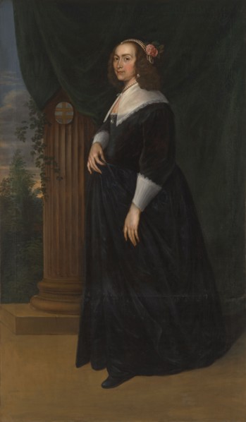 Maria Hartmansdr de Custer(e). wife of Willem Kettingh, c.1755.  Creator: Mattheus Verheyden.