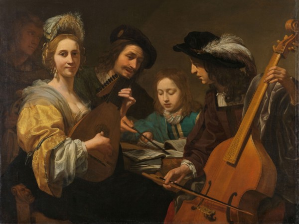 A Musical Company, 1651. Creator: Gerard van Kuijl.