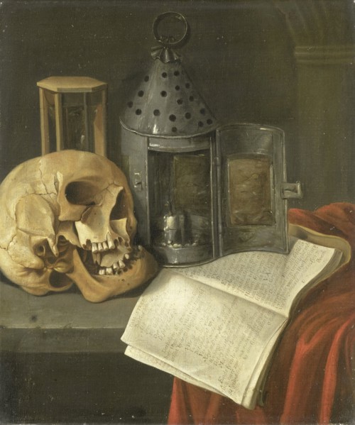 Vanitas Still Life, 1675-1700. Creator: B. Schaak.