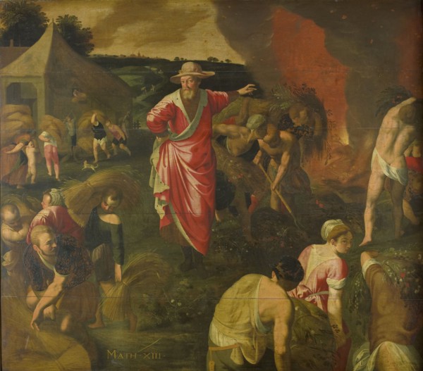 Parable of the Weeds among the Wheat, 1590-1610. Creator: Isaac Claesz. van Swanenburg.