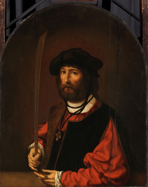 Portrait of Ruben Parduyn, after c.1644. Creator: Jan Gossaert.