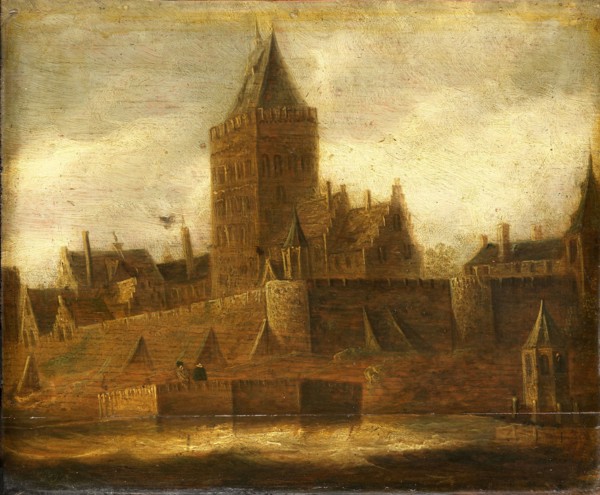 View of the Valkhof in Nijmegen, c.1650. Creator: Unknown.