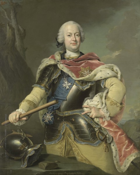 Friedrich Christian (1722-63), Elector of Saxony and King of Poland, 1751. Creator: Gottfried Boy.