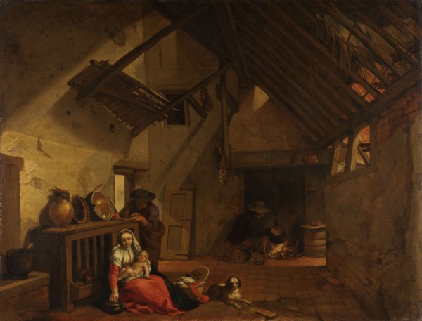 The Rest on the Flight into Egypt, 1632. Creator: Abraham Bloemaert.