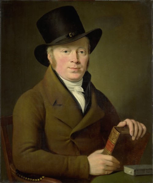 Barend Klijn Barendsz (1774-1829), Poet, 1813. Creator: Adriaan De Lelie.