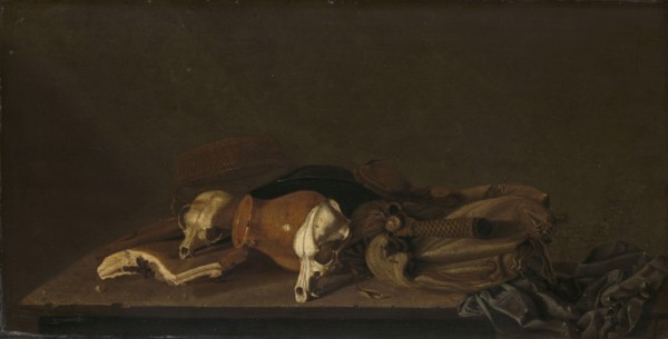 Still Life with Suckling-Pig Skulls, 1620-1640. Creator: Anon.