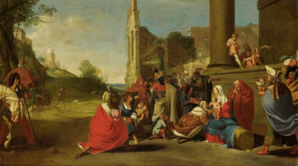 The Adoration of the Magi, c.1640-c.1650. Creator: Bartholomeus Breenbergh (circle of).