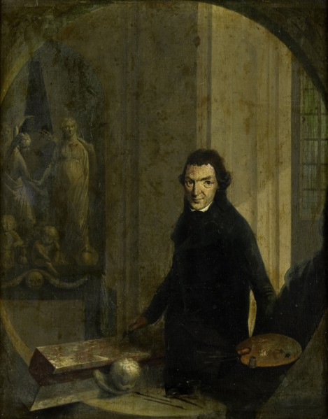 Self Portrait, 1800-1818. Creator: Christoffel Frederik Franck.